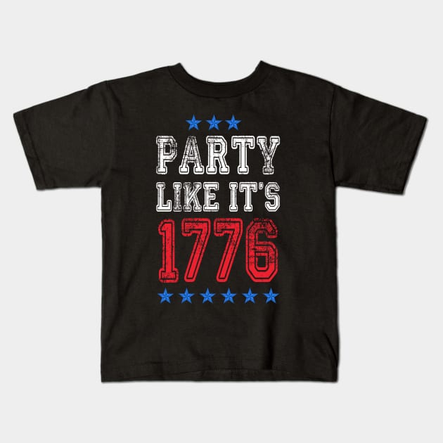 Patriotic Kids T-Shirt by TeeAMS